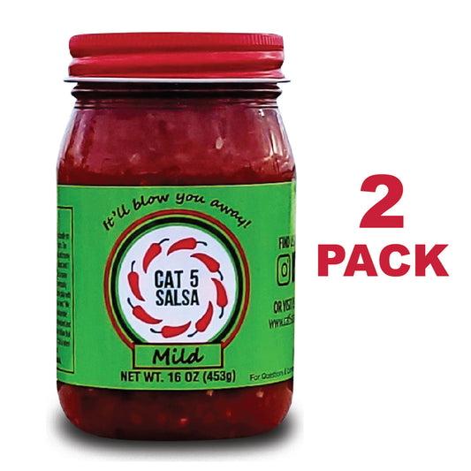 CAT 5 SALSA - MILD - 2 PACK